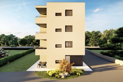 Poreč-Parenzo - appartamento in costruzione di 62 m2, 1° piano, 2 posti auto, ASCENSORE 3