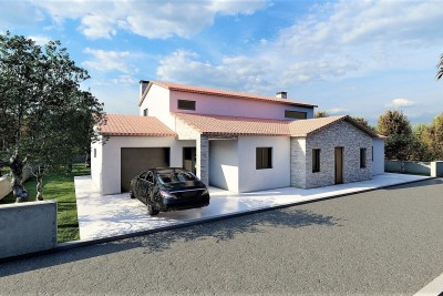 Detached house of 240 m2 with sea view, swimming pool and garage near Poreč - under construction 2