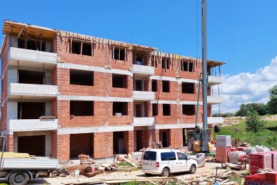 Poreč-Parenzo - appartamento in costruzione di 37 m2, 1° piano, l'edificio dispone di ASCENSORE 2
