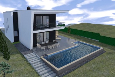 Modernes Einfamilienhaus von 243 m2 mit einem 36 m2 großen Pool in der Nähe von Poreč – im Bau 3