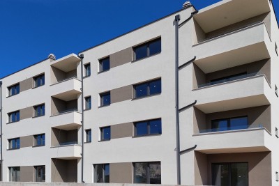 Poreč - stanovanje v izgradnji 76 m2 z vrtom in dvema parkirnima mestoma 1