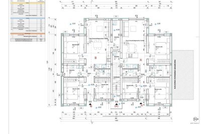 Poreč - surroundings, apartment under construction of 78 m2 with a garden of 78 m2, 2 parking spaces 5