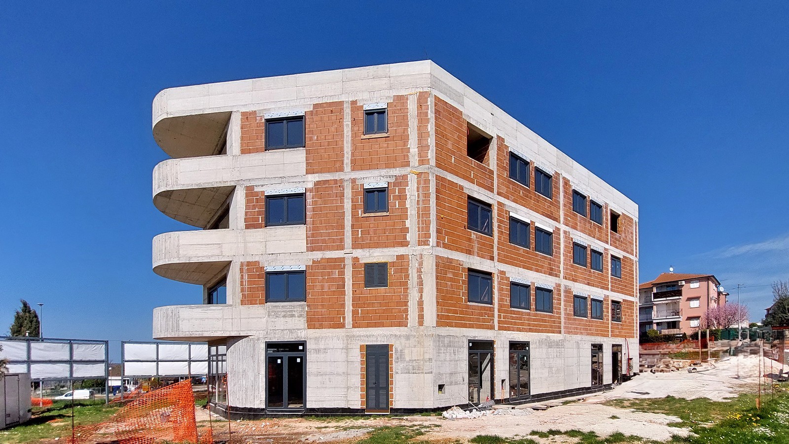 Istra, Poreč-okolica, stan od 80 m2 s pogledom na more - u izgradnji