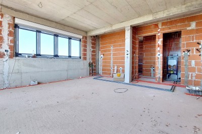 Poreč-dintorni, appartamento di 80 m2 con vista mare - in costruzione 2