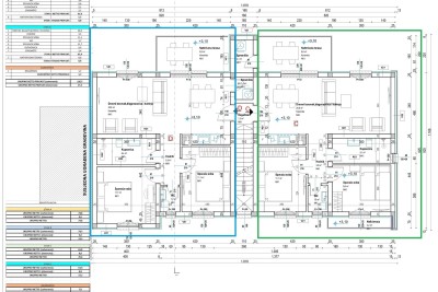 Poreč - Umgebung, im Bau befindliche Wohnung von 66 m2, 2 Schlafzimmer, 2 Parkplätze 2