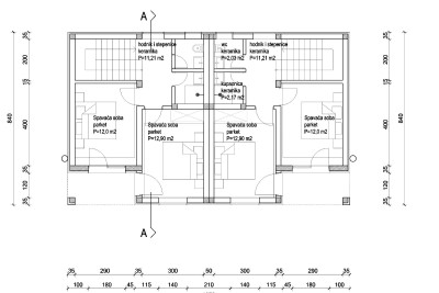 Poreč – Umgebung, neue Doppelhaushälfte von 87 m2 – im Bau 5