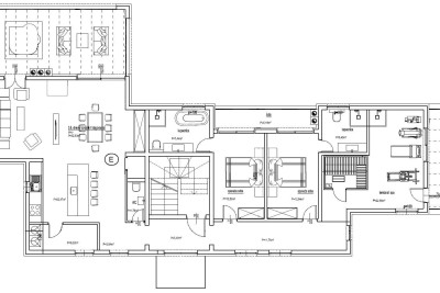 Poreč, Penthouse-Wohnung im Bau von 161 m2, 2. OG, Meerblick, ca. 800 m vom Meer entfernt (Luftlinie) 5