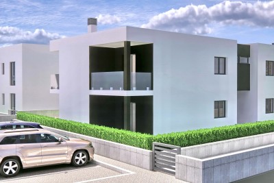 Poreč-Parenzo, nuovo appartamento di 72 m2 con giardino di ca. 150 m2 - in costruzione 4