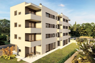 Poreč - apartment under construction of 37 m2, 3rd floor, the building has an ELEVATOR 2