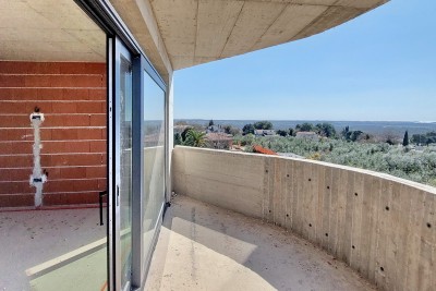 Poreč-dintorni, appartamento di 80 m2 con vista mare - in costruzione 5
