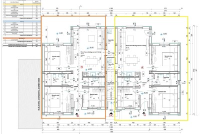 Poreč - okolica, stan u izgradnji od 79 m2 s vrtom površine 181 m2, 2 parkinga 2