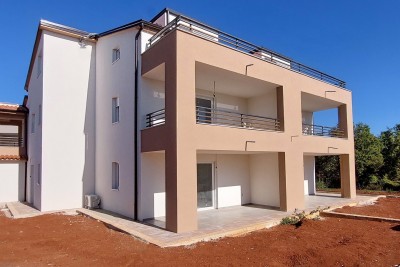 Poreč - okolica, novi stan površine 66 m2, 2 terase 2