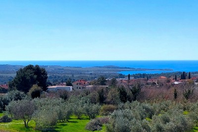 Poreč-okolica, stan od 80 m2 s pogledom na more - u izgradnji 2