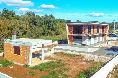 Modern detached house of 243 m2 with a 36 m2 pool in the vicinity of Poreč - under construction 3