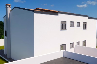 Poreč-Parenzo - dintorni, nuova casa bifamiliare di 87 m2 - in costruzione 3