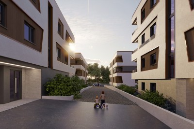 Istria, Poreč-Parenzo, appartamento di 53 m2 in un moderno edificio di nuova costruzione, 2 camere da letto 4